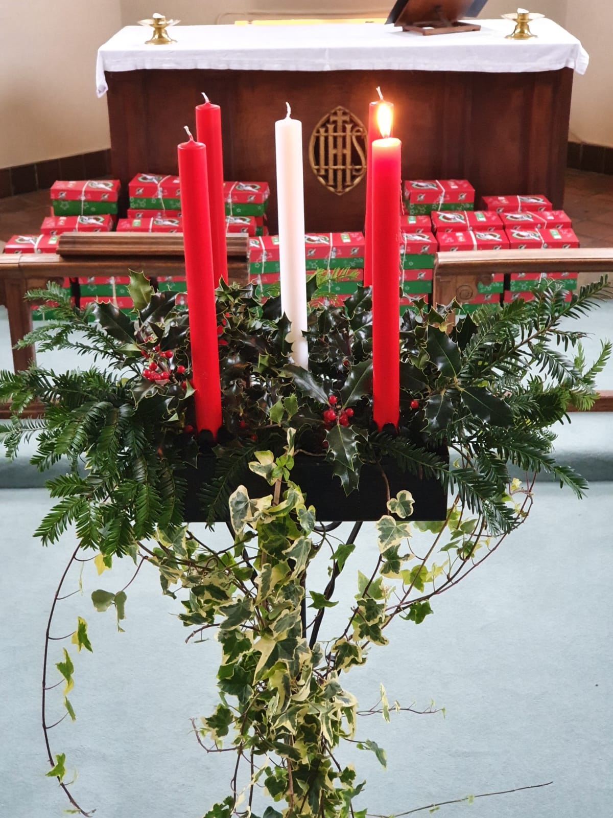 Advent candles